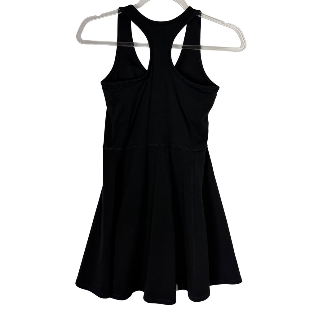 Rhoback Active Dress Womens XS Black Racerback Built-in Bra Athletic NWT